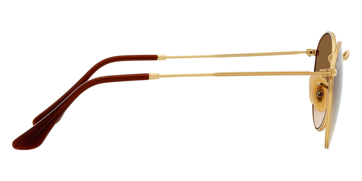 RAY-BAN SUNGLASSES ROUND METAL - RB3447 001/51 50 - Gold