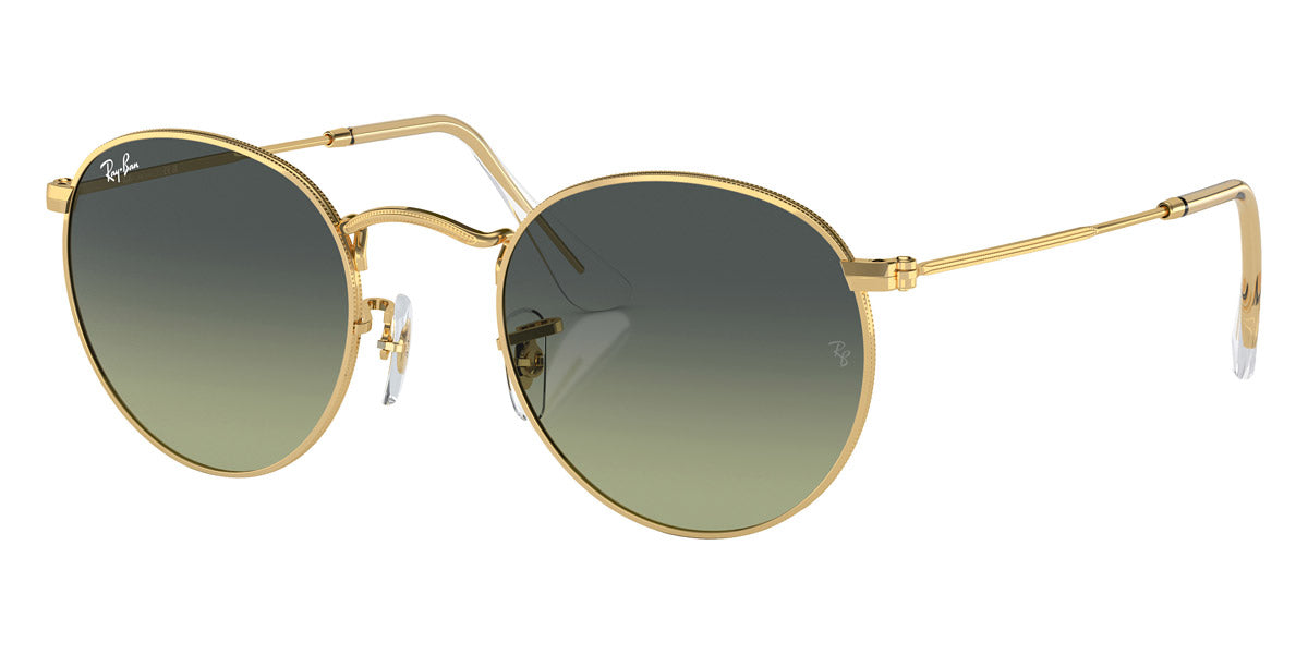 RAY-BAN SUNGLASSES ROUND METAL - RB3447 001/BH 53 - Gold