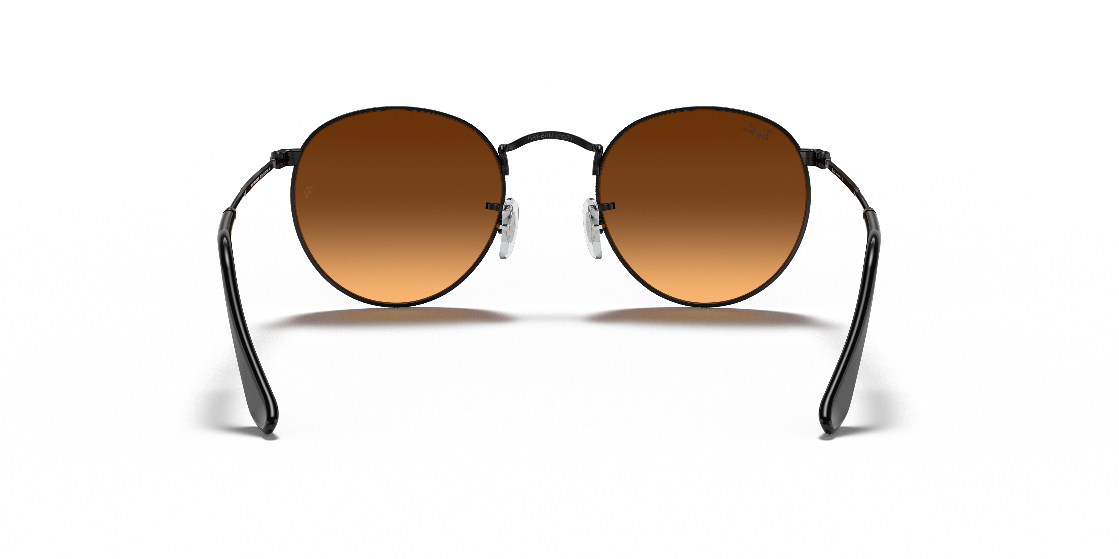 RAY-BAN SUNGLASSES ROUND METAL - RB3447 002/4O 50