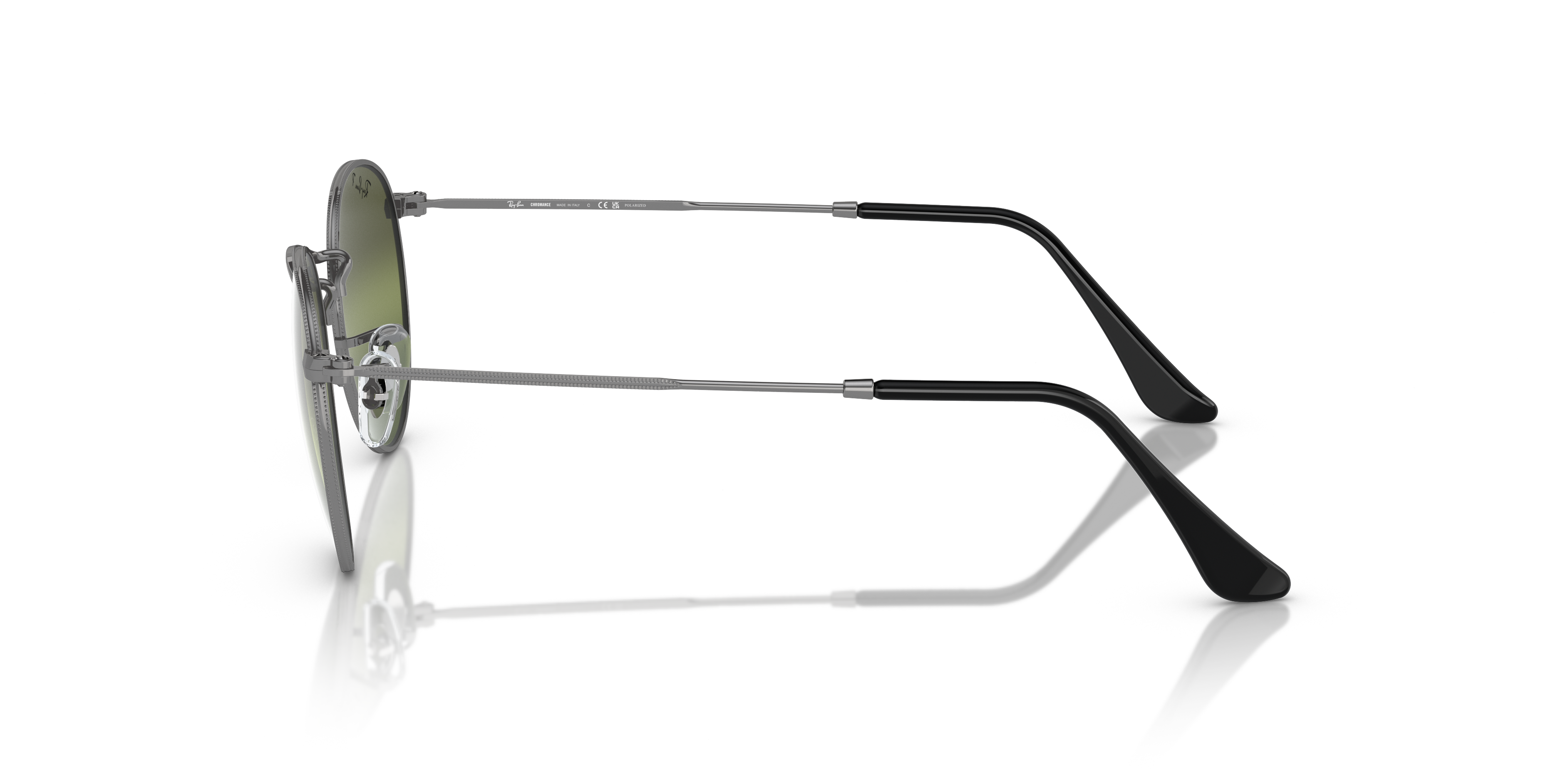 RAY-BAN SUNGLASSES ROUND METAL - RB3447 004/G4 53