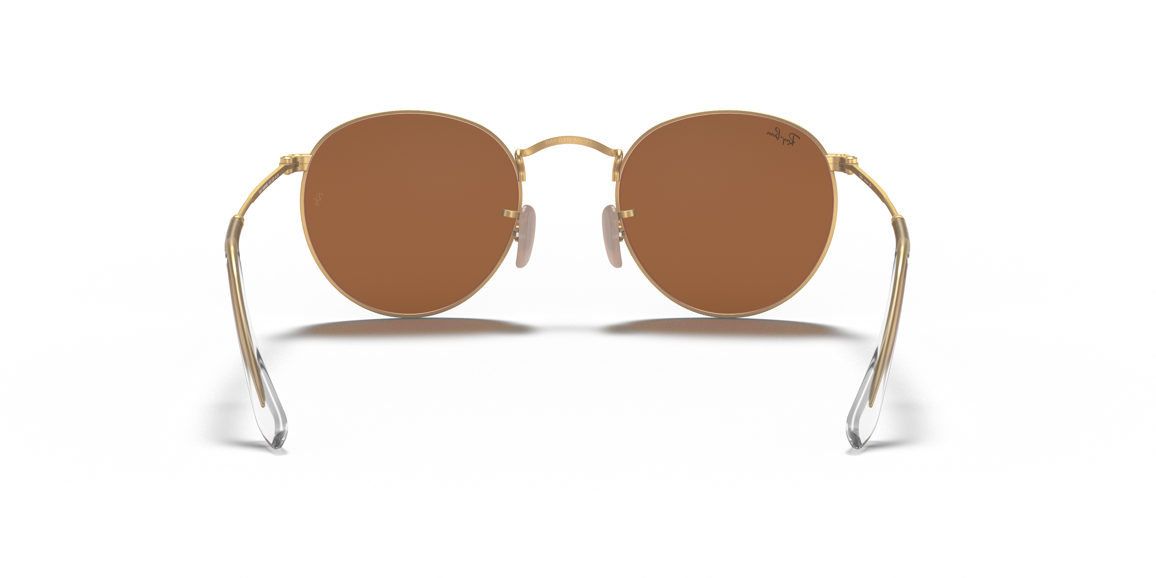 RAY-BAN SUNGLASSES ROUND METAL - RB3447 112/Z2 50