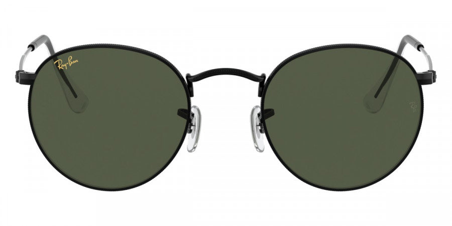 RAY-BAN SUNGLASSES ROUND METAL - RB3447 919931 50 - Black