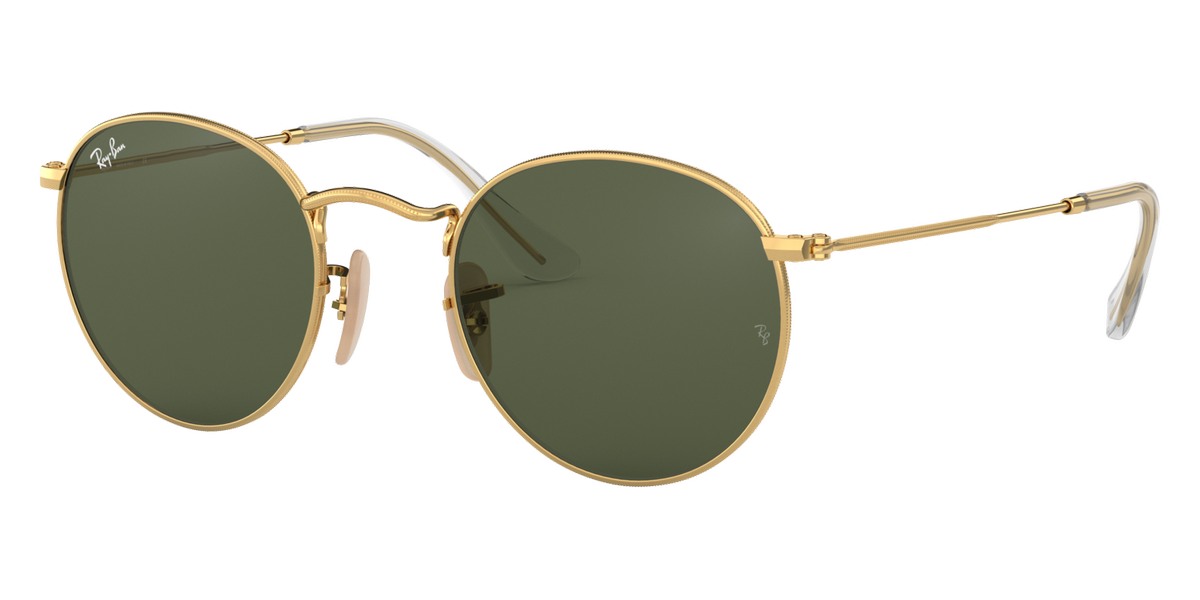 RAY-BAN SUNGLASSES ROUND METAL - RB3447N 001 50 - Arista