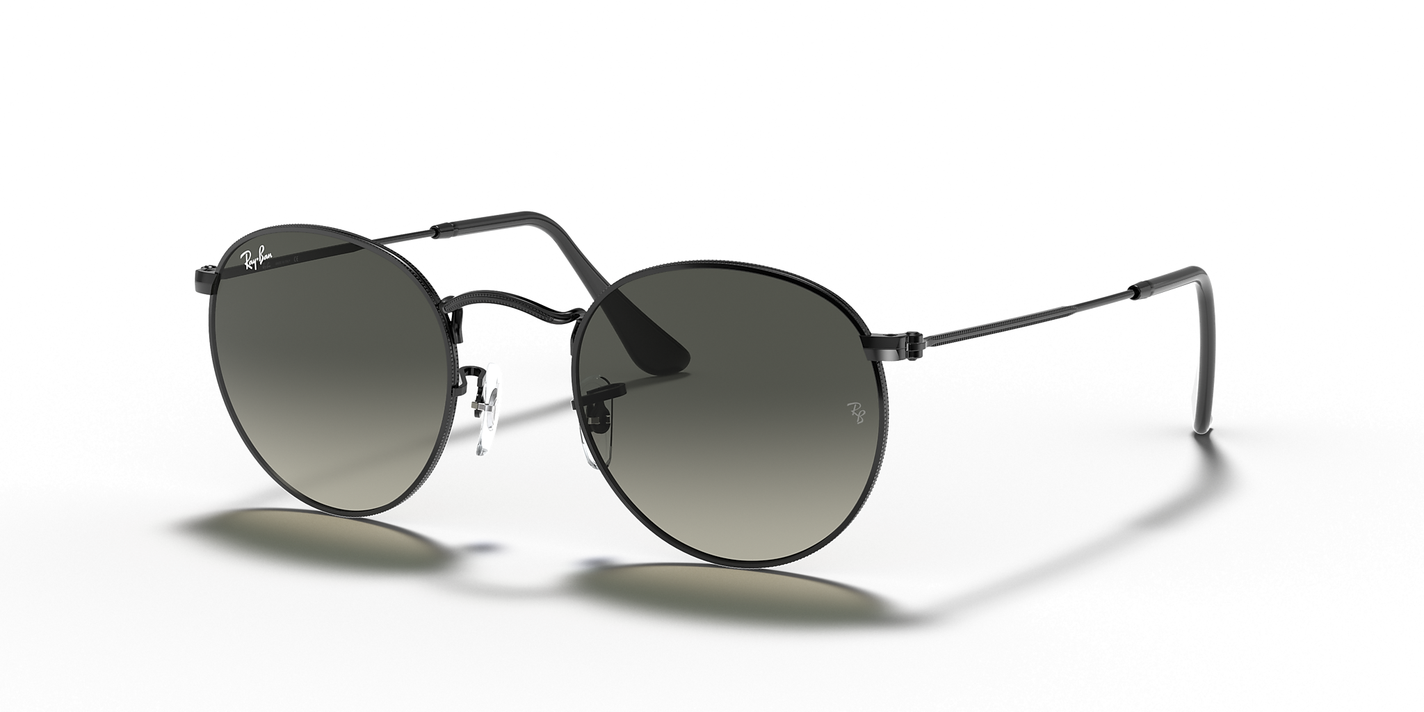 RAY-BAN SUNGLASSES ROUND METAL - RB3447N 001/9O 50