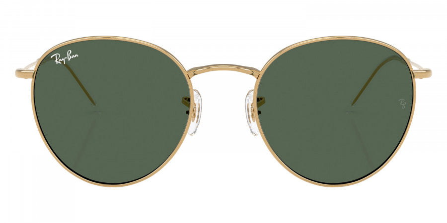 RAY-BAN SUNGLASSES ROUND REVERSE - RBR0103S 001/VR 53 - Arista Gold