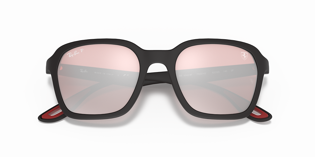 RAY-BAN SUNGLASSES SCUDERIA FERRARI - RB4343M F602H2 52