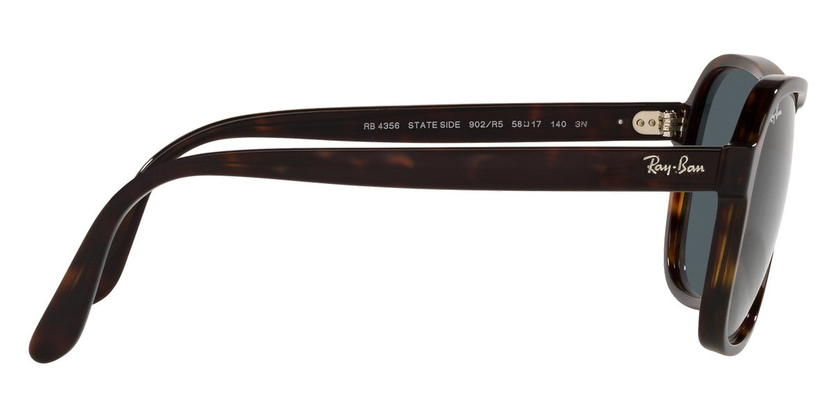 RAY-BAN SUNGLASSES  STATE SIDE - RB4356 902/R5 58 - Havana
