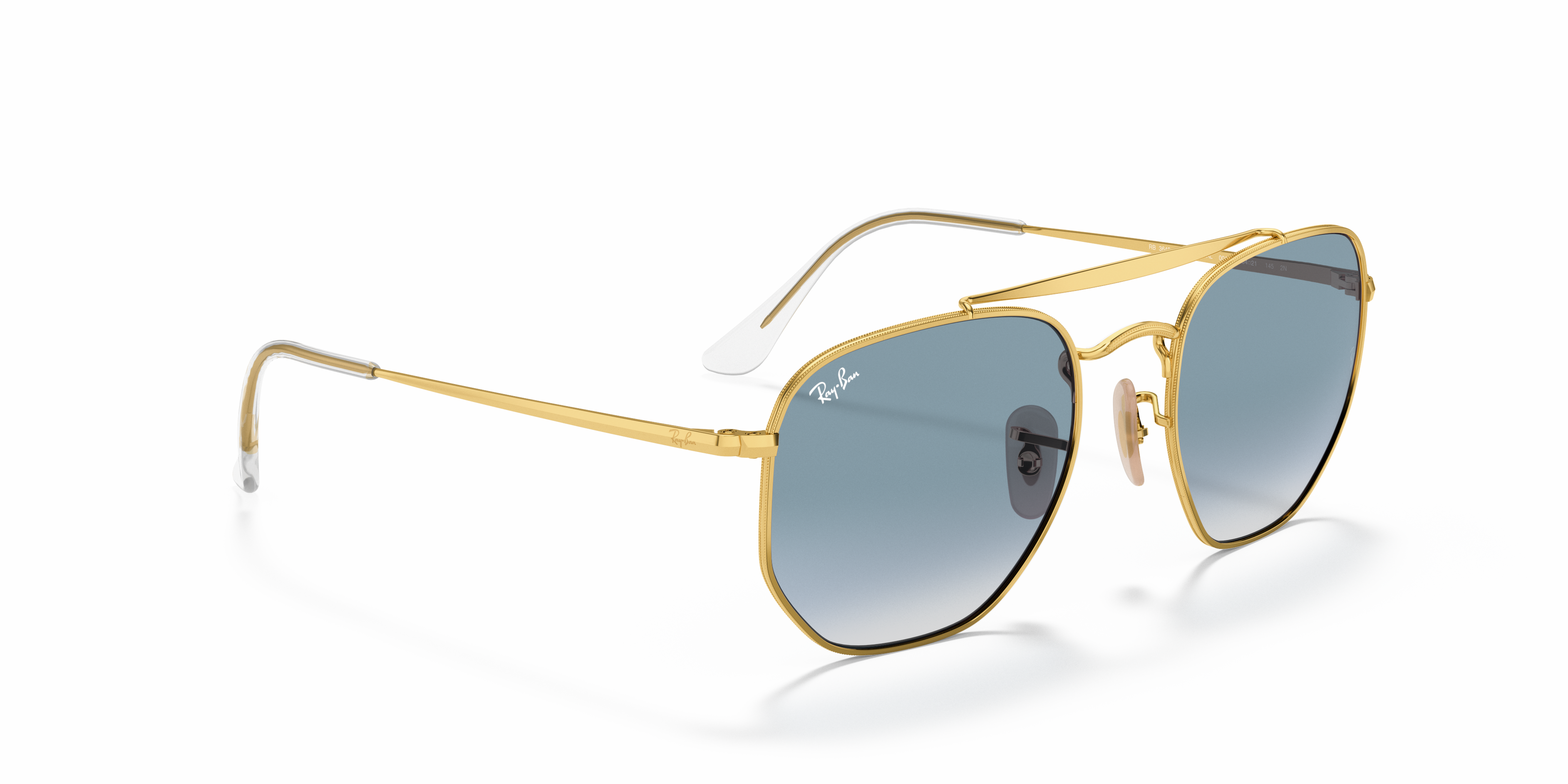 RAY-BAN SUNGLASSES THE MARSHAL II - RB3648 001/3F 54