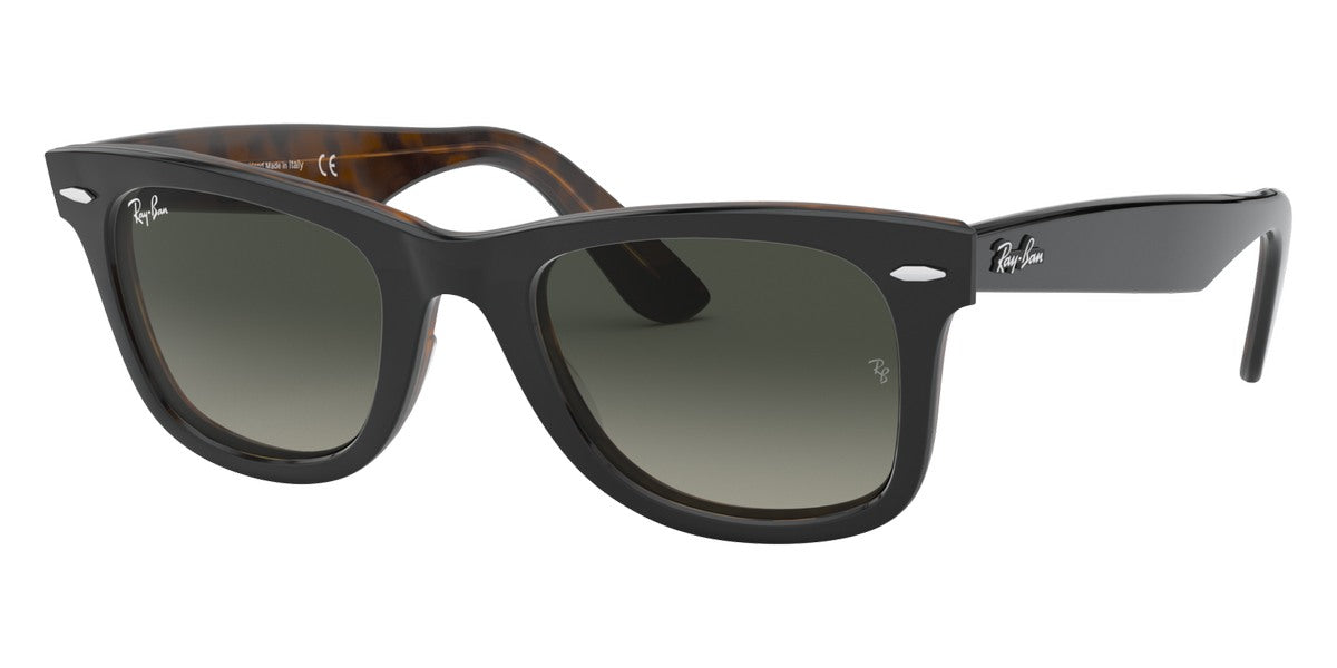 RAY-BAN SUNGLASSES WAYFARER - RB2140 127771 50 - Gray On Havana