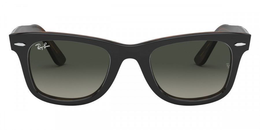 RAY-BAN SUNGLASSES WAYFARER - RB2140 127771 50 - Gray On Havana
