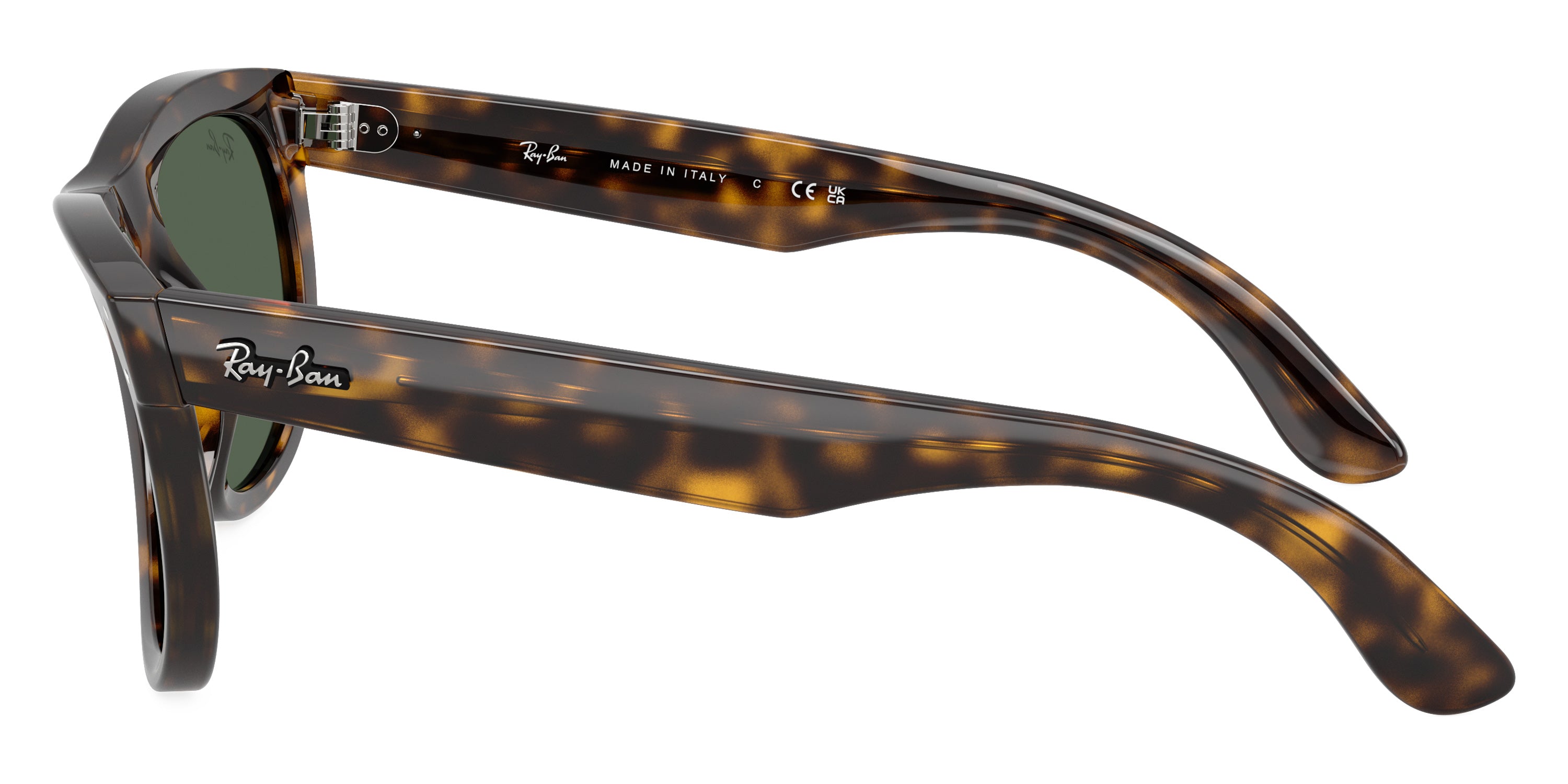 RAY-BAN SUNGLASSES WAYFARER REVERSE - RBR0502S 6790VR 50 - Dark Havana