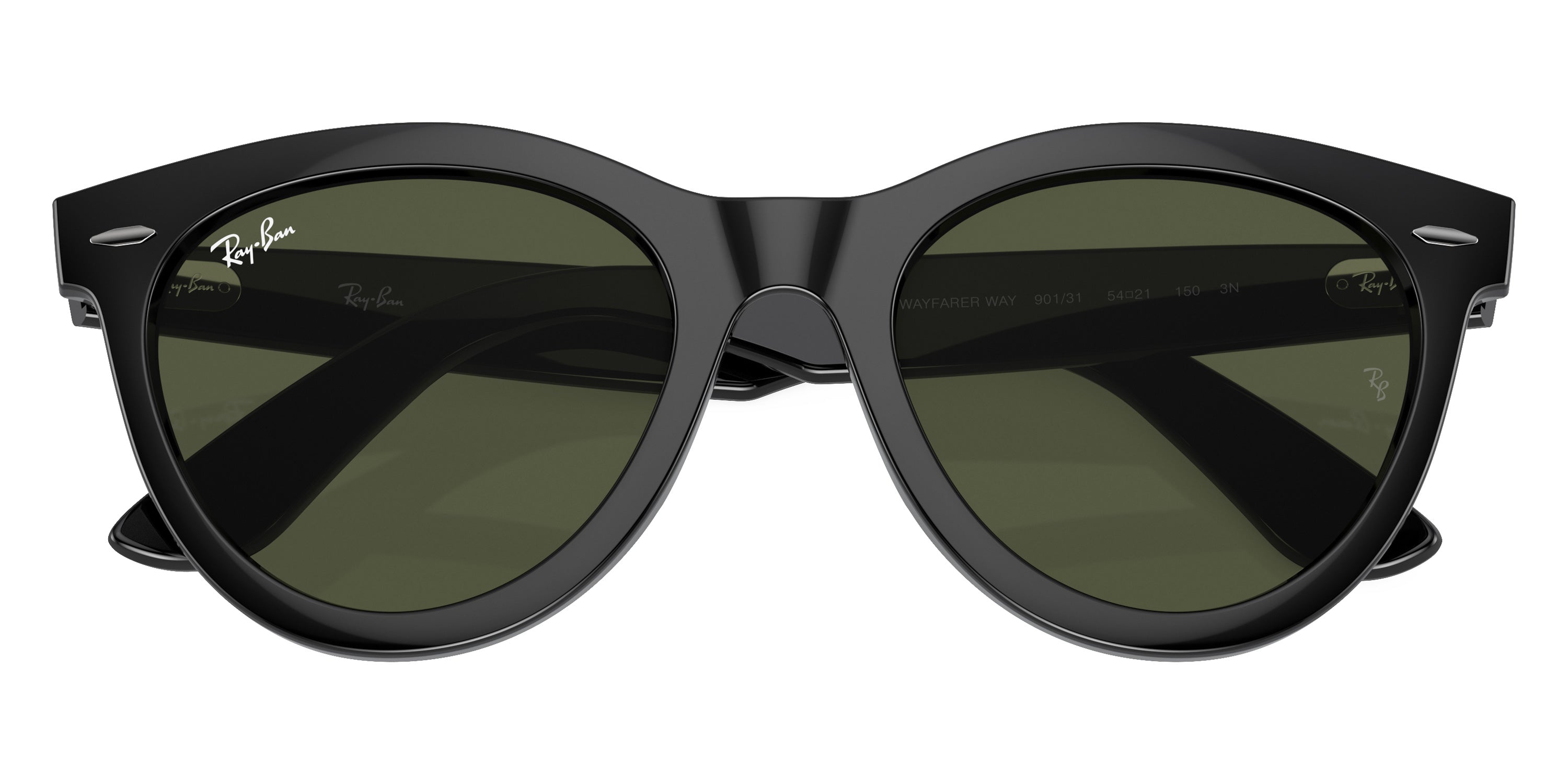 RAY-BAN SUNGLASSES WAYFARER WAY - RB2241 901/31 51 - Black
