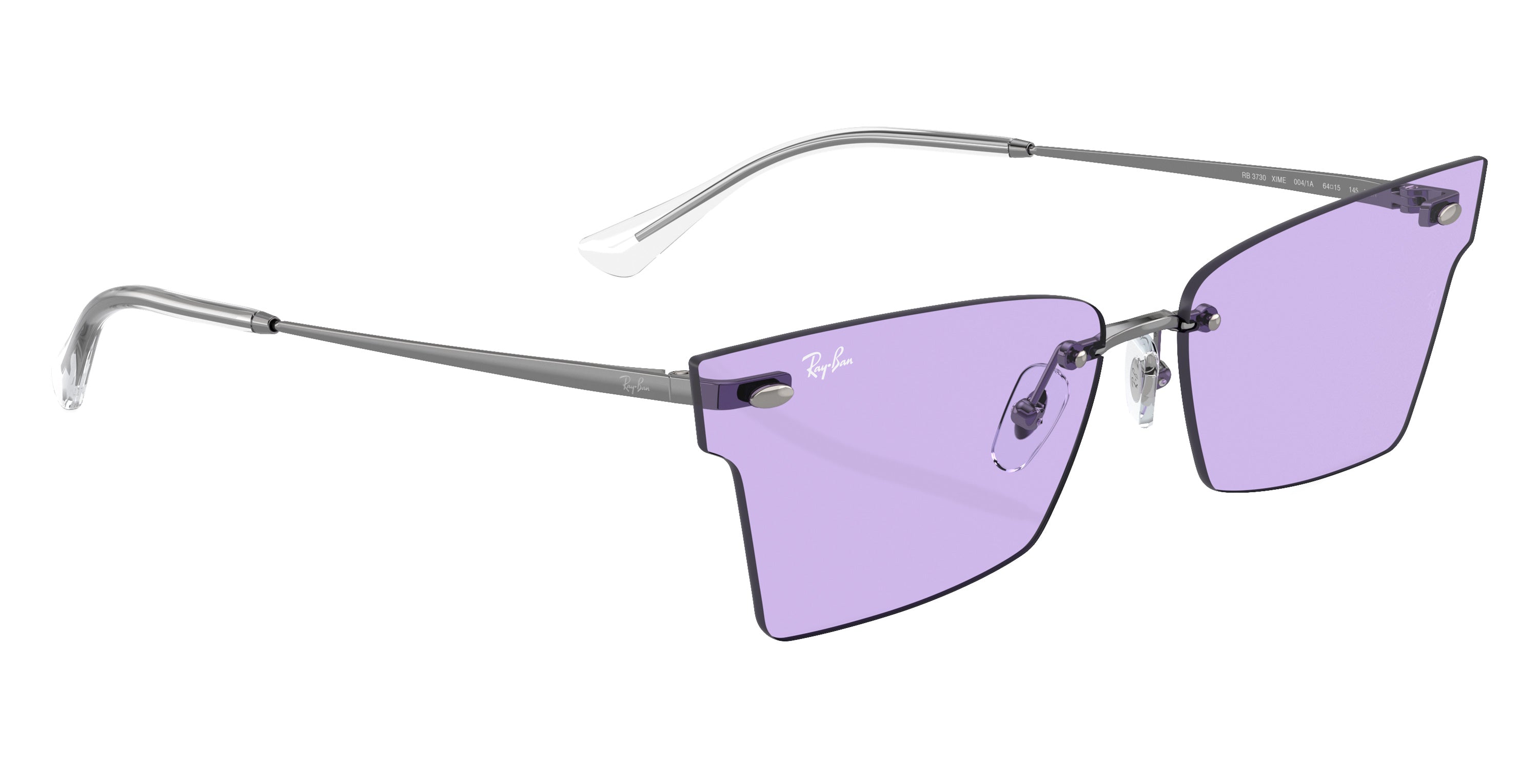 RAY-BAN SUNGLASSES XIME - RB3730 004/1A 64 - Gunmetal