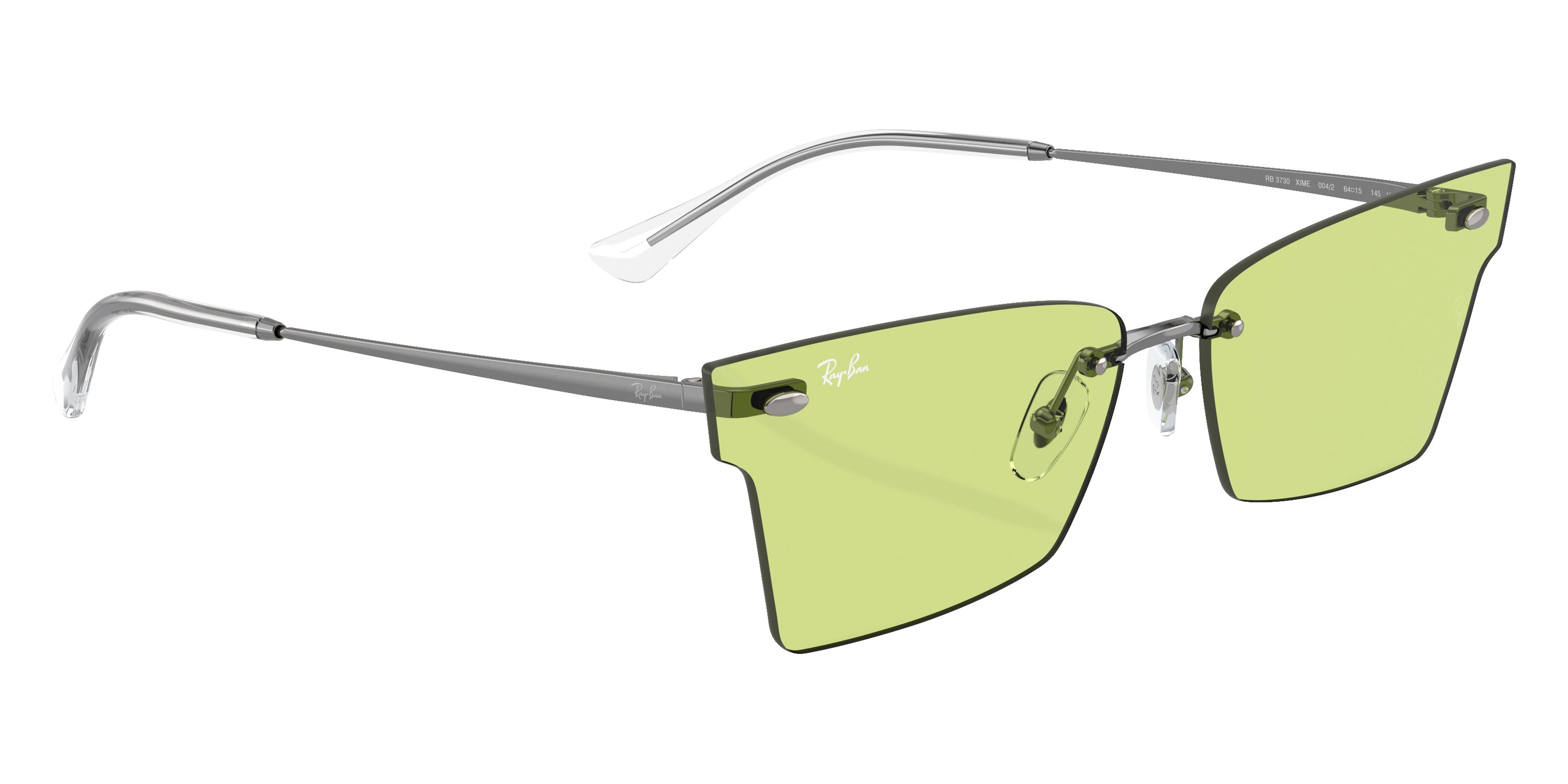 RAY-BAN SUNGLASSES XIME - RB3730 004/2 64 - Gunmetal