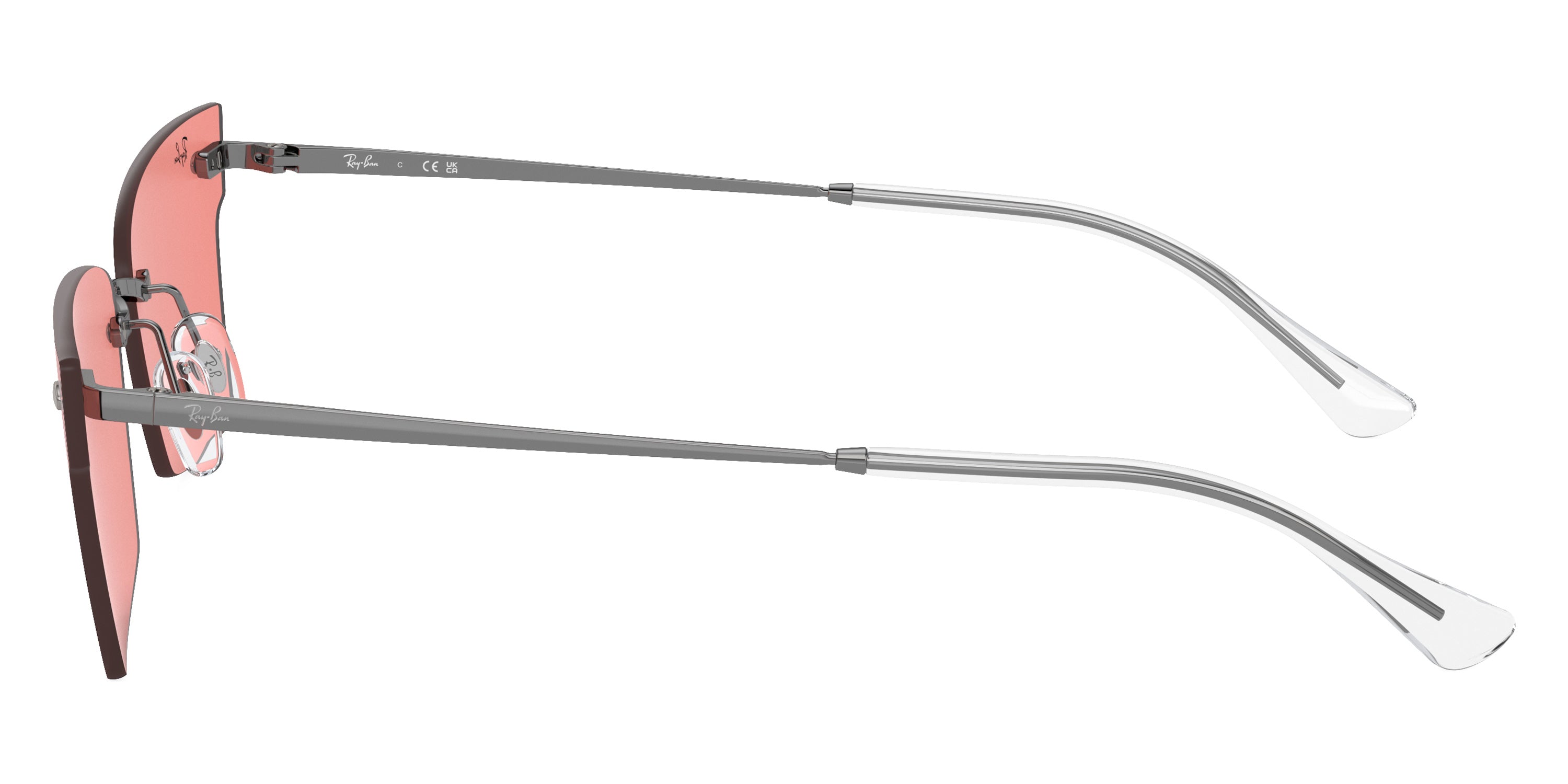 RAY-BAN SUNGLASSES XIME - RB3730 004/84 64 - Gunmetal