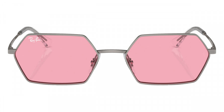 RAY-BAN SUNGLASSES YEVI - RB3728 004/84 58 - Gunmetal