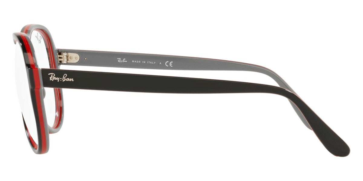 Ray-Ban™ Vagabond RX4355V 8136 58 - Black Red Light Gray