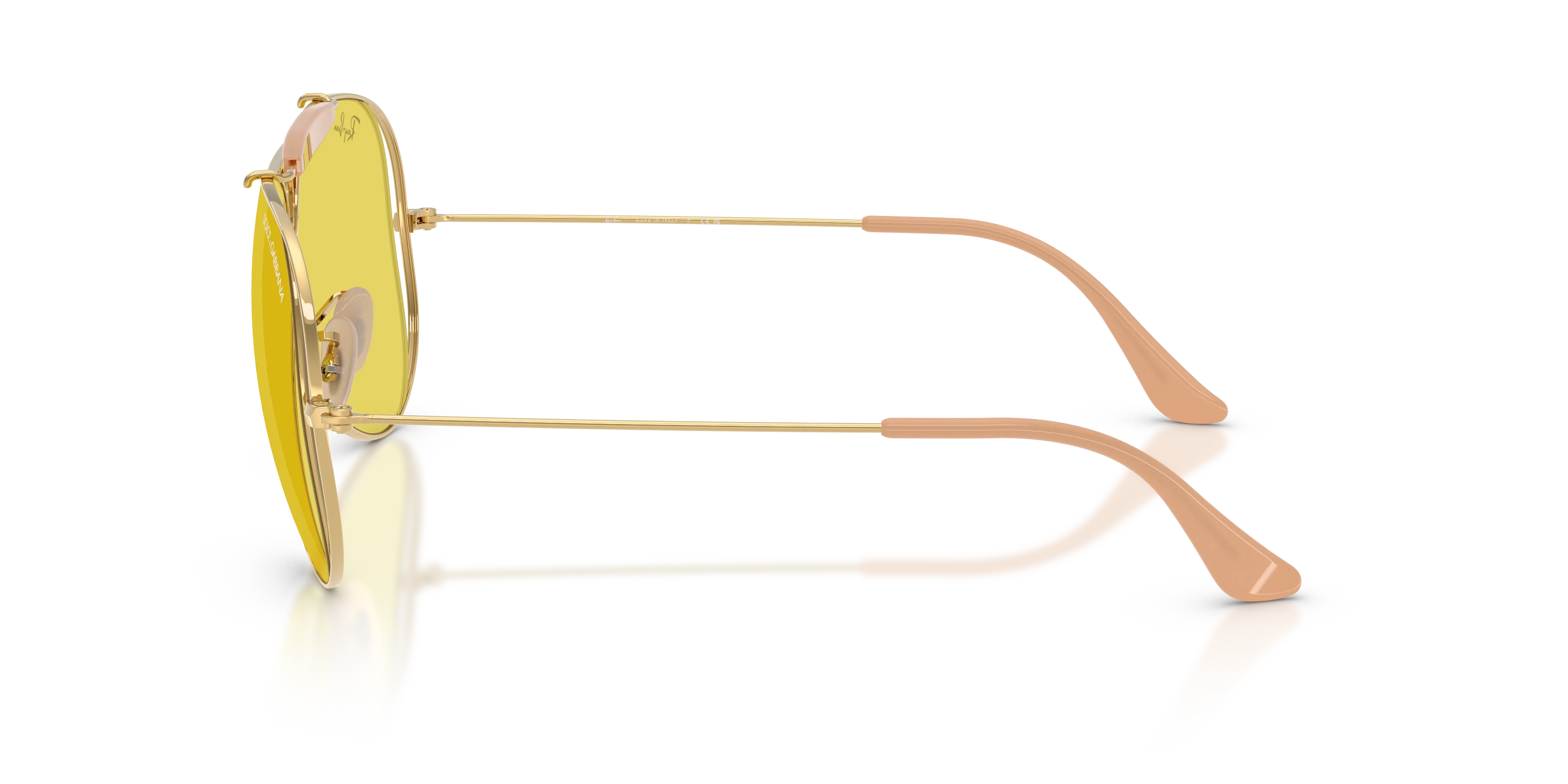 RAY-BAN X DOLCE GABBANA SUNGLASSES AVIATOR SHOOTER - RB3138M 001/85 54