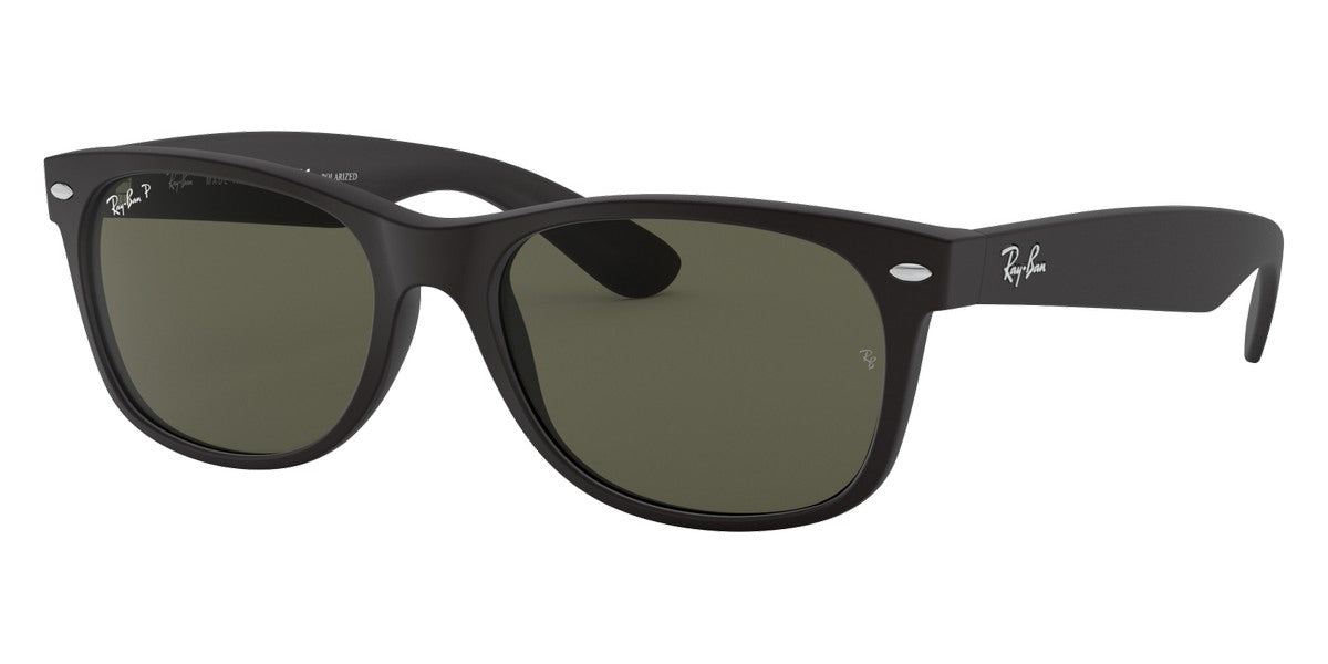 نظارة Ray-Ban™ New Wayfarer RB2132 622/58 52 - مطاط أسود