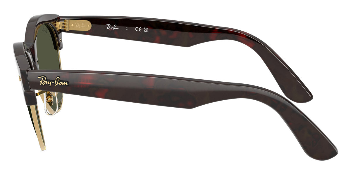Ray-Ban™ Clubmaster Way RB2341 990/31 51 - Red Havana on Gold