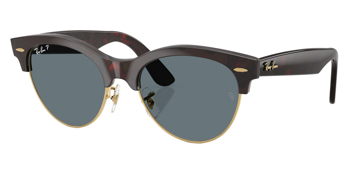 Ray-Ban™ Clubmaster Way RB2341 990/3R 51 - Red Havana on Gold