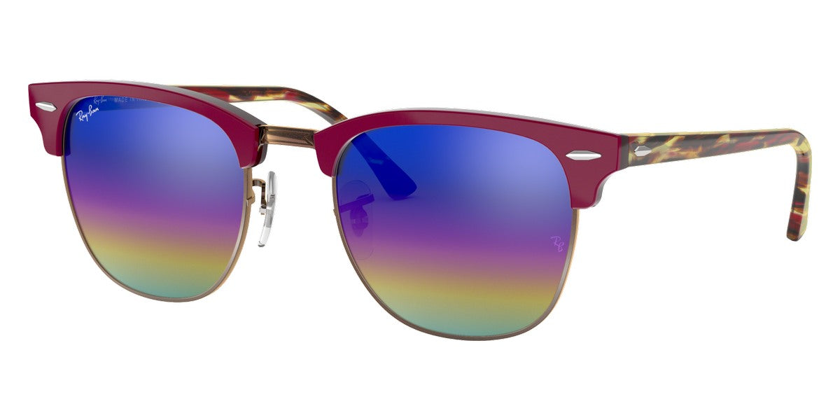 Ray-Ban™ Clubmaster RB3016 1222C2 51 - برونزي داكن معدني