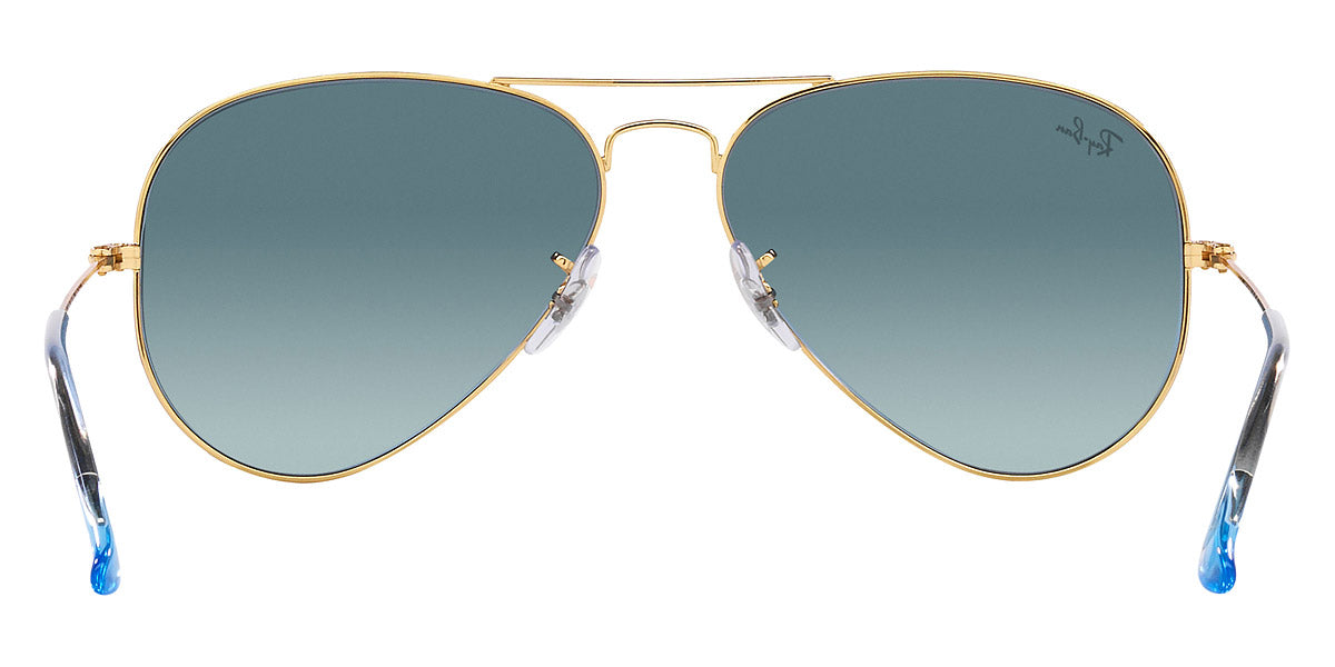 نظارة Ray-Ban™ Aviator RB3025 001/3M 55 - ذهبية