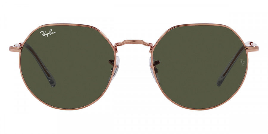 نظارة Ray-Ban™ Jack RB3565 920231 51 - باللون الذهبي الوردي