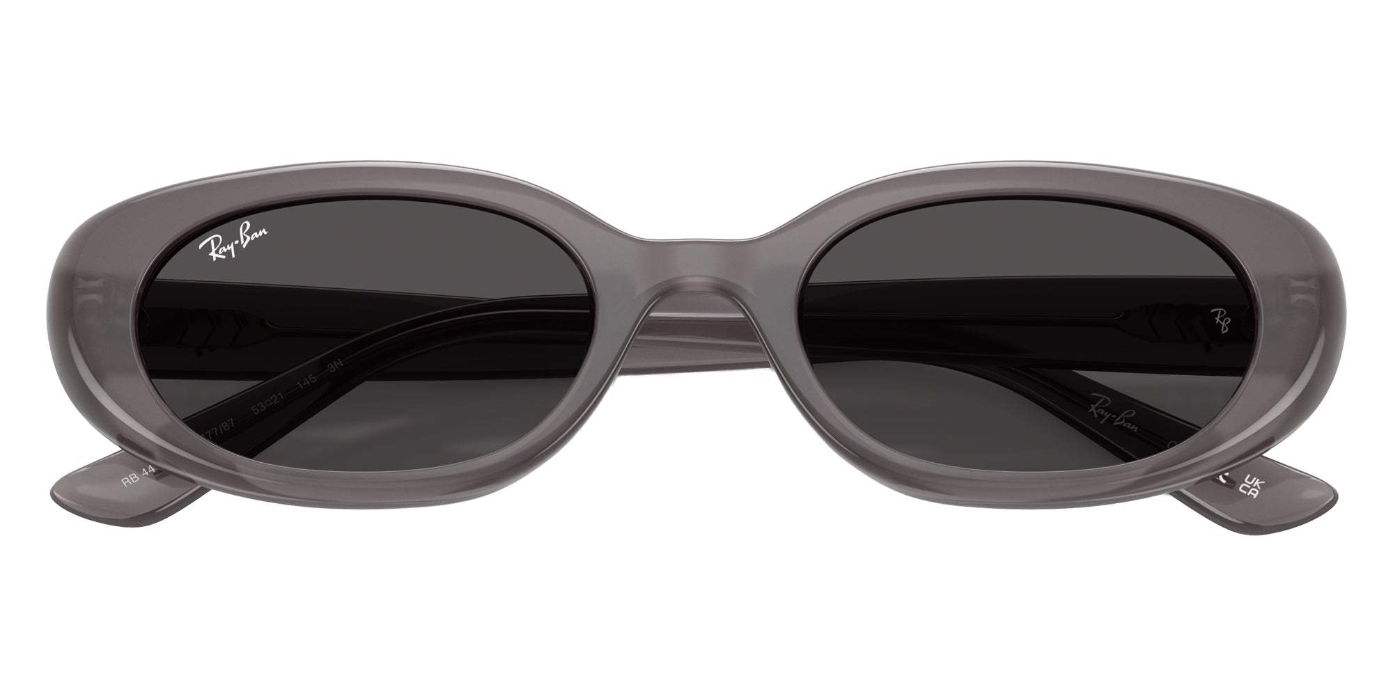 Ray-Ban™ RB4441D Bio-Based 677787 53 - Transparent Dark Gray