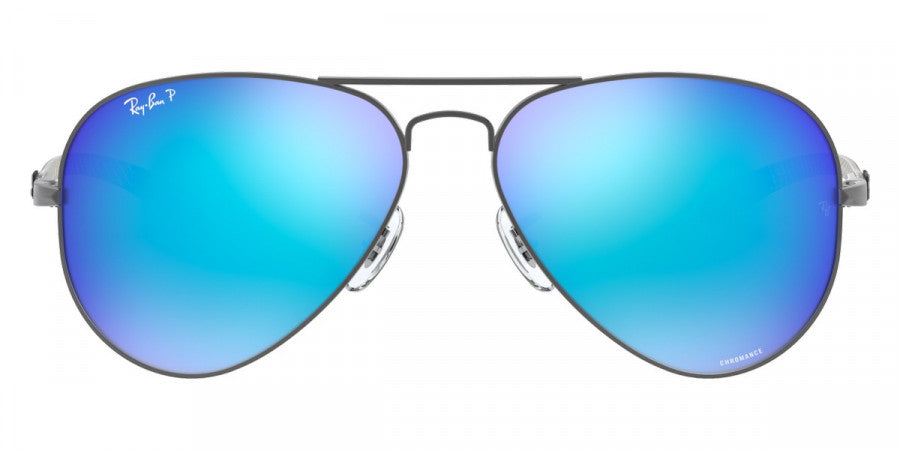 Ray-Ban™ RB8317CH 029/A1 58 - لون رمادي مطفي