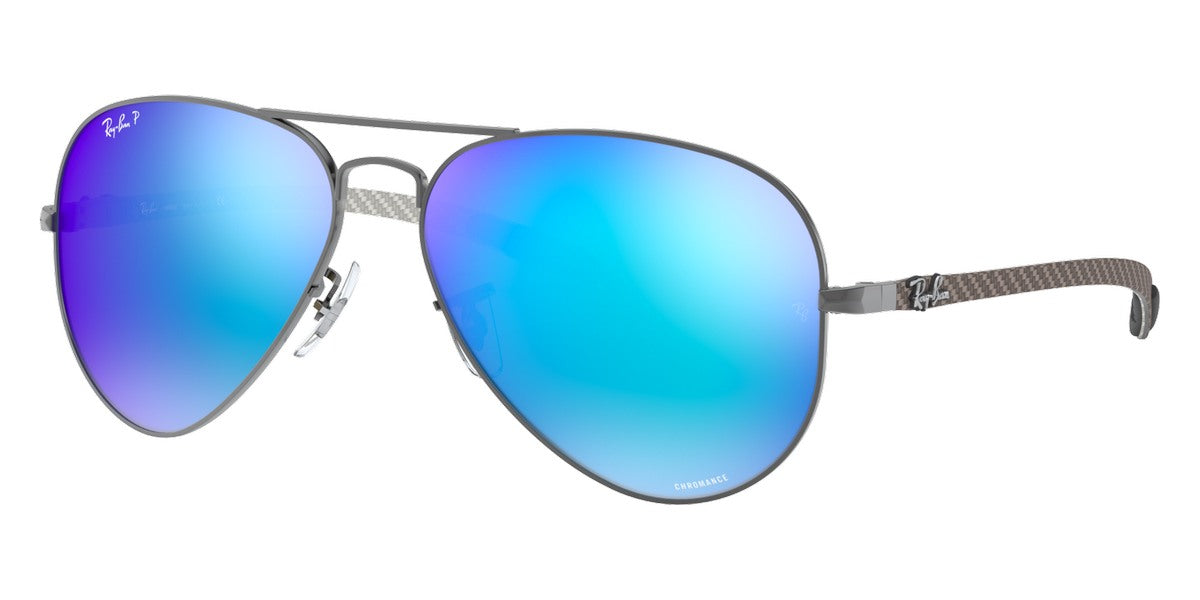 Ray-Ban™ RB8317CH 029/A1 58 - لون رمادي مطفي