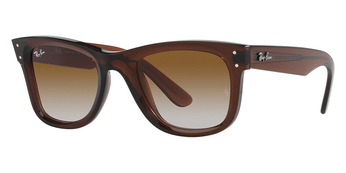 RAY-BAN SUNGLASSES Wayfarer Reverse RBR0502S Transparent Brown