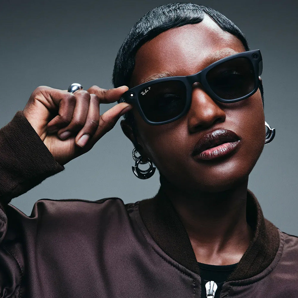 RAY-BAN SUNGLASSES META WAYFARER (GEN 2) - RW4012 601ST3 53 - Matte Black