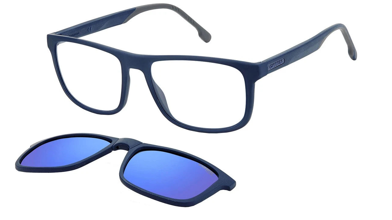 CARRERA CLIP-ON EYEGLASSES - CA 8053/CS PJP5X 55 CLIP ON