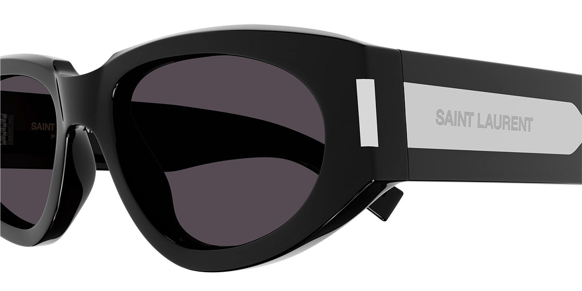 SAINT LAURENT SUNGLASSES YSL - SL 618 001 56 - Black/Crystal