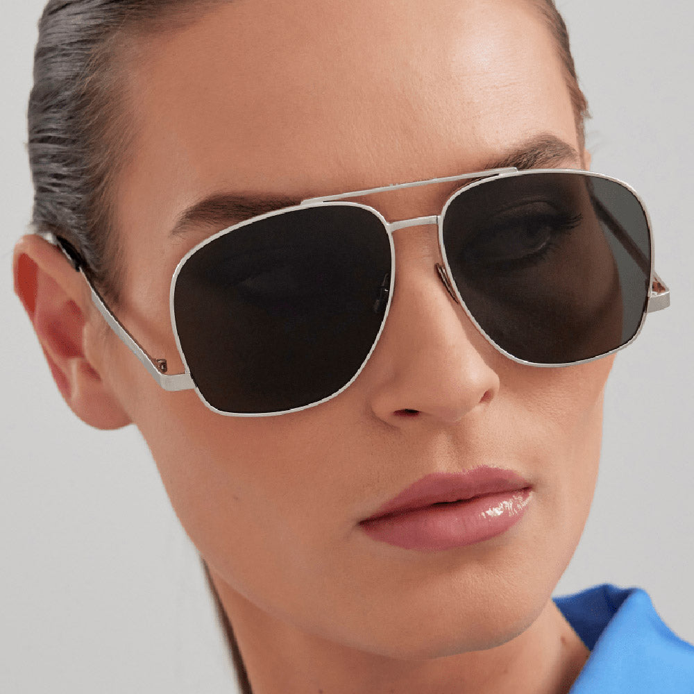 SAINT LAURENT SUNGLASSES YSL - SL 653 LEON 002 59 - Black