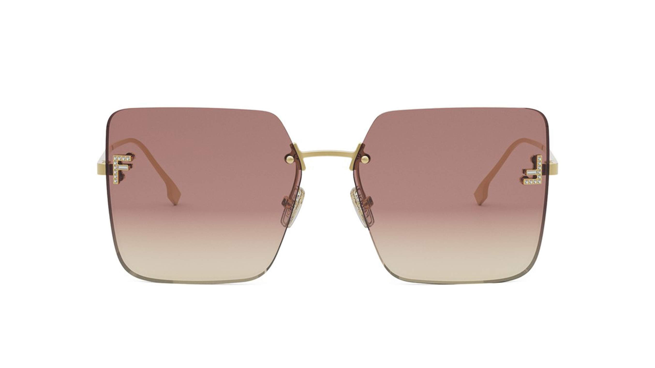 FENDI FIRST CRYSTAL SUNGLASSES - FE4082US 30Z 59