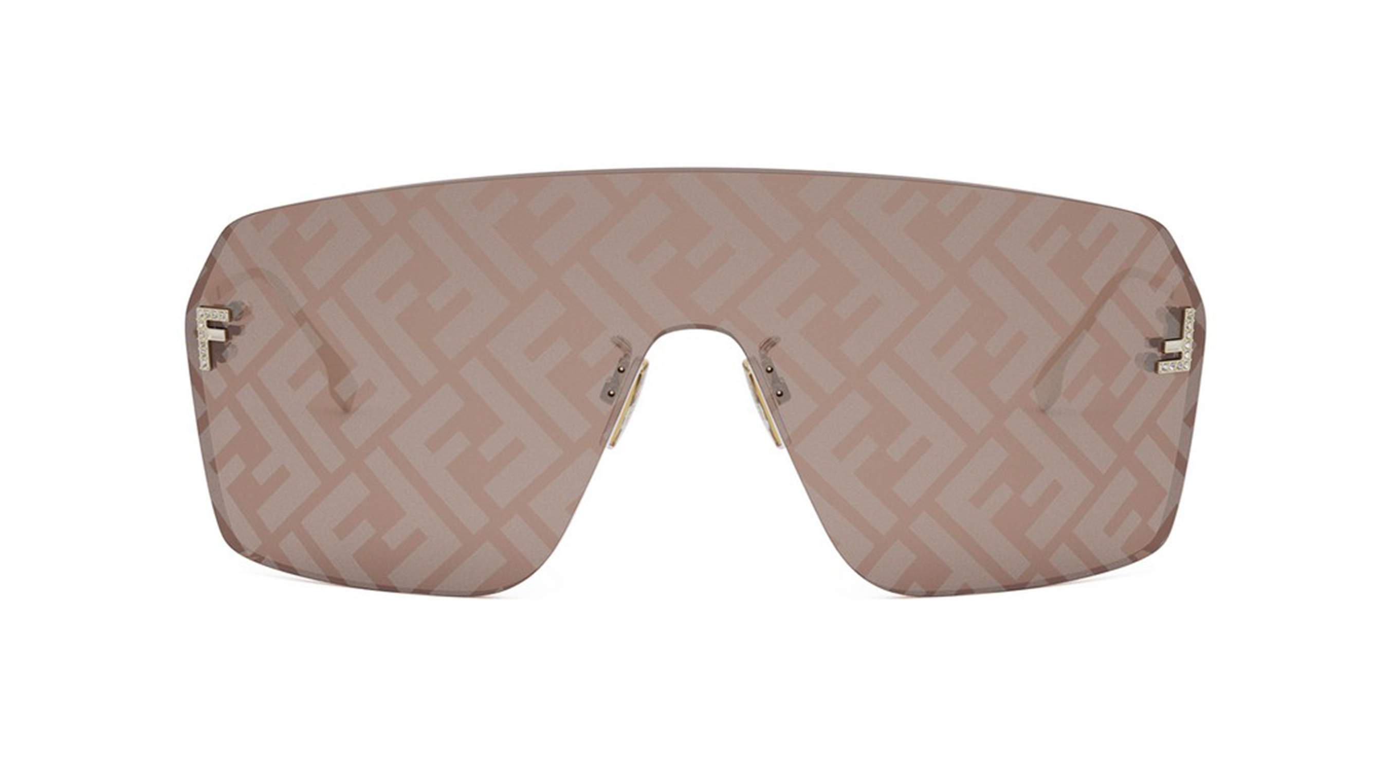 FENDI FIRST CRYSTAL SUNGLASSES - FE4121US 32E 00