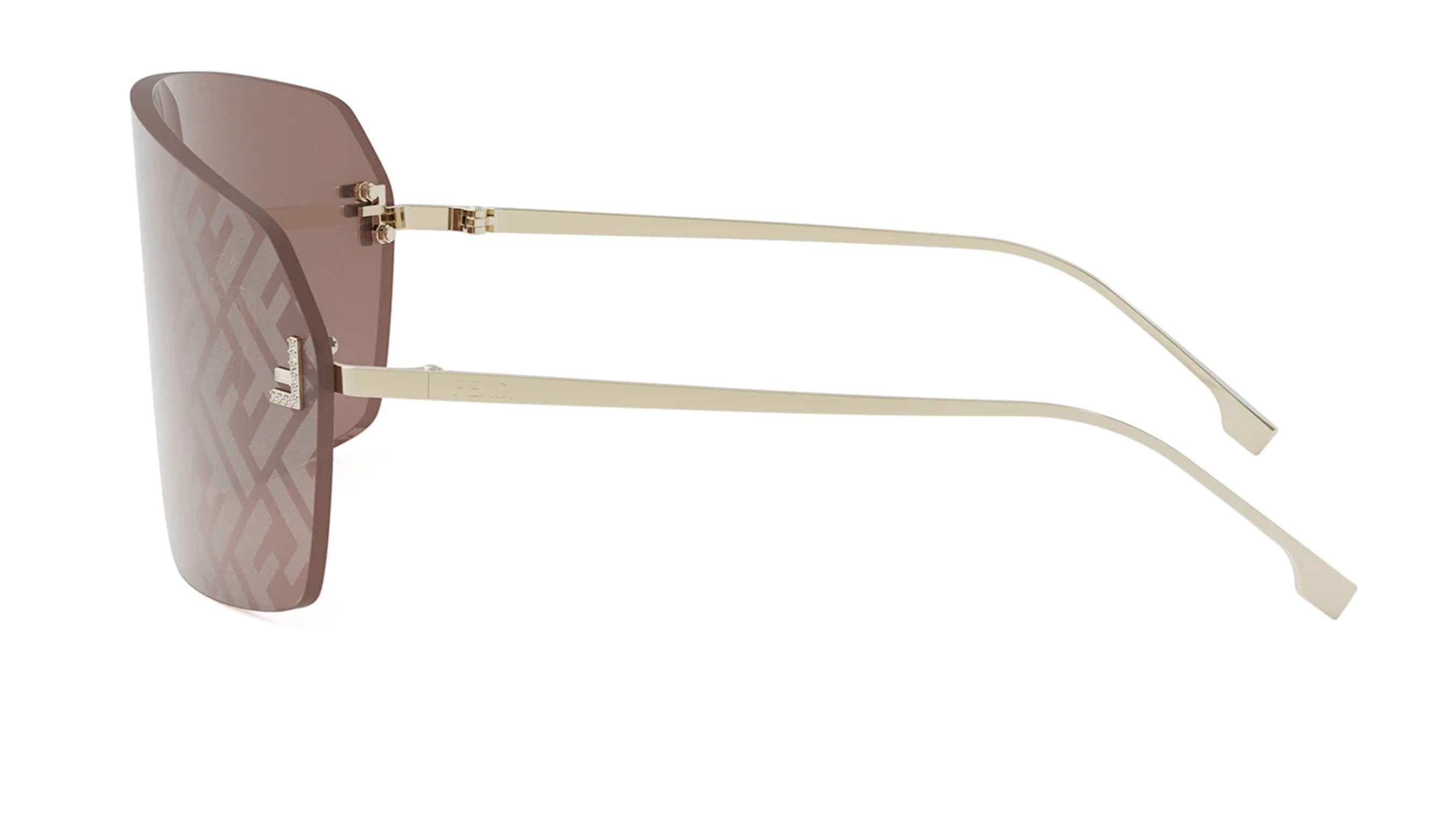 FENDI FIRST CRYSTAL SUNGLASSES - FE4121US 32E 00