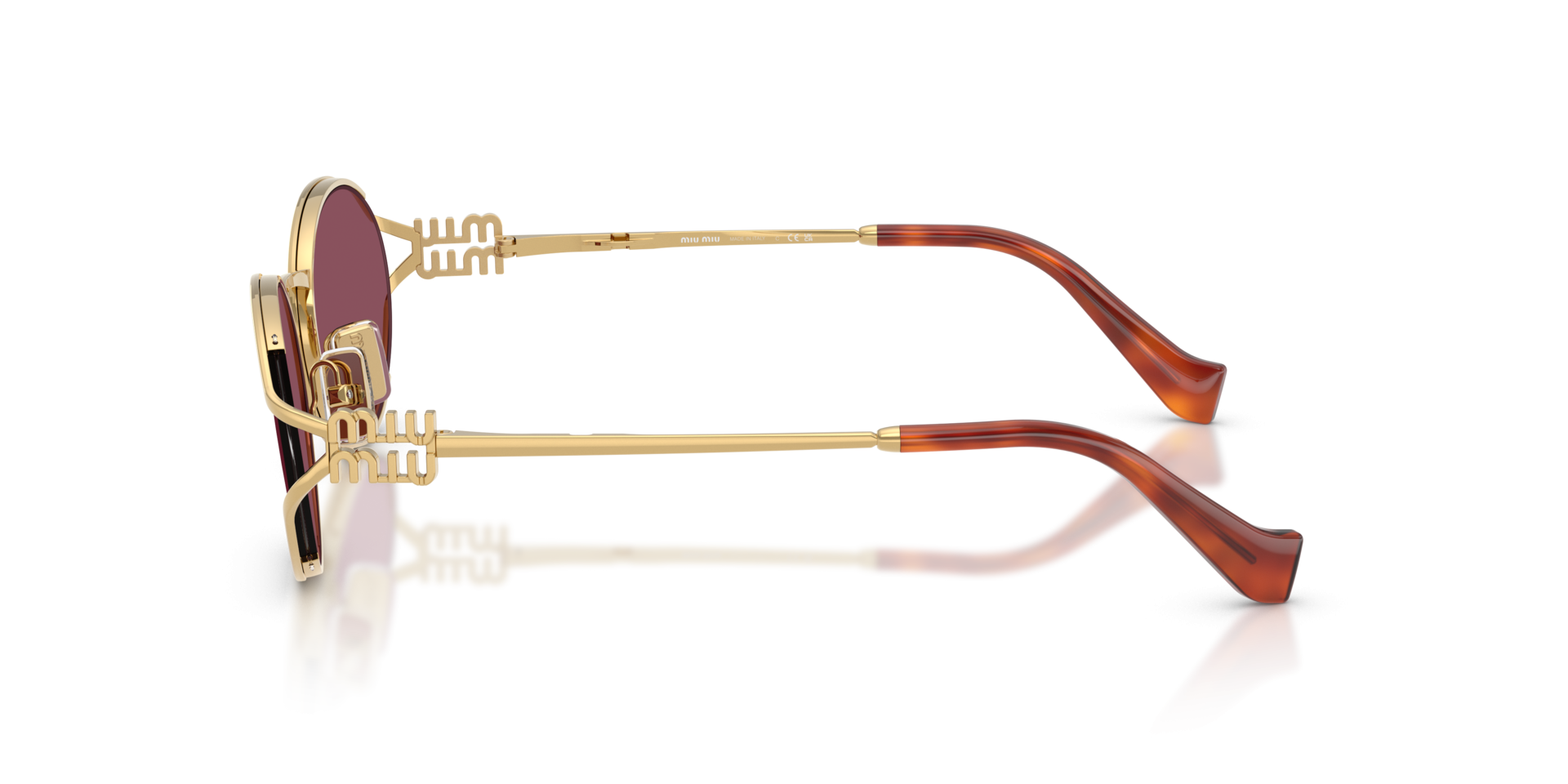 MIU MIU SUNGLASSES LOGO - MU 52YS 5AK20Y 54