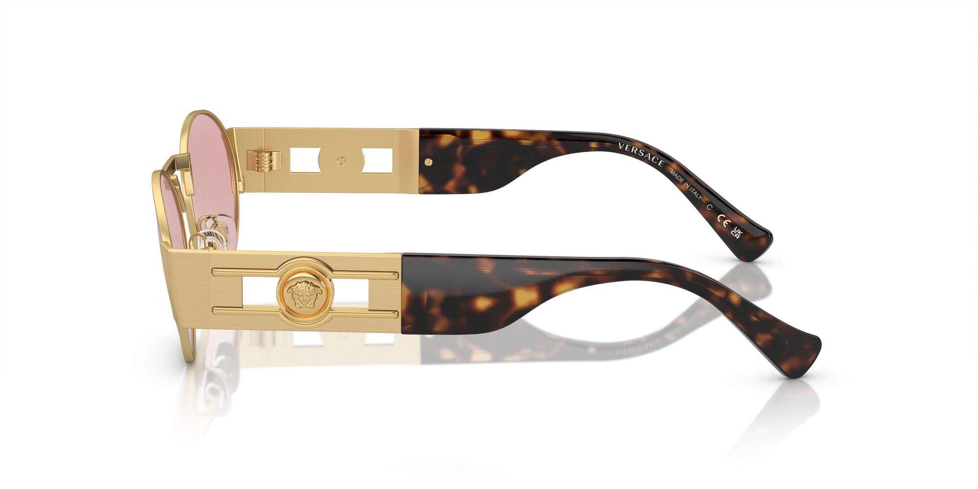 GIANI VERSACE sunglasses メデューサ ゴールド y2k Gianni Versace 1996 Mens Vintage Black Gold Medusa Sunglasses MOD