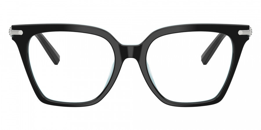 TIFFANY EYEGLASSES - TF2284B 8055 53 - Black on Tiffany Blue