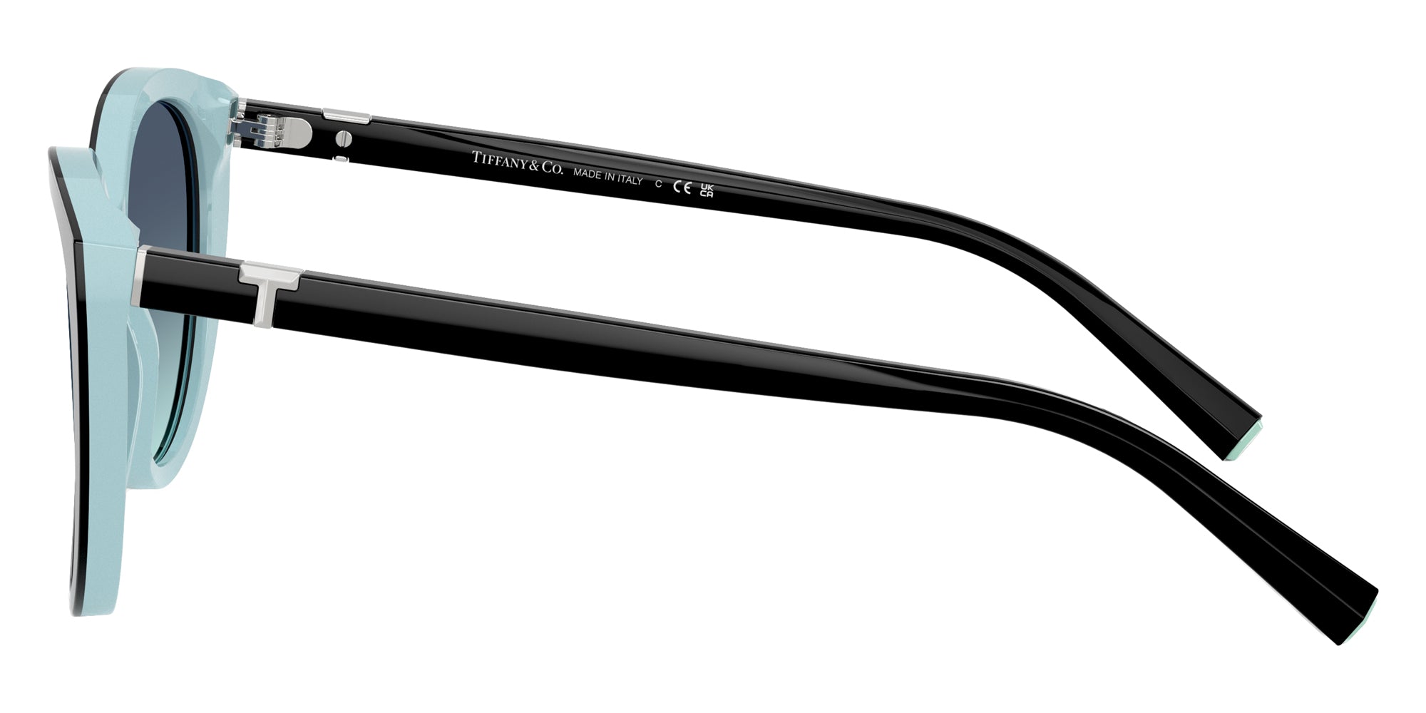 TIFFANY SUNGLASSES - TF4251 80559S 56 - Black on Tiffany Blue