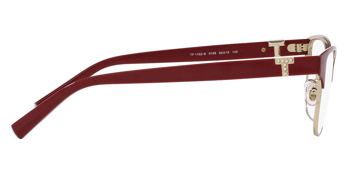 TIFFANY EYEGLASSES - TF1152B 6185 52 - Fired Brick on Pale Gold