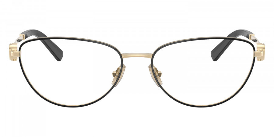 TIFFANY EYEGLASSES - TF1164B 6164 54 - Black on Pale Gold
