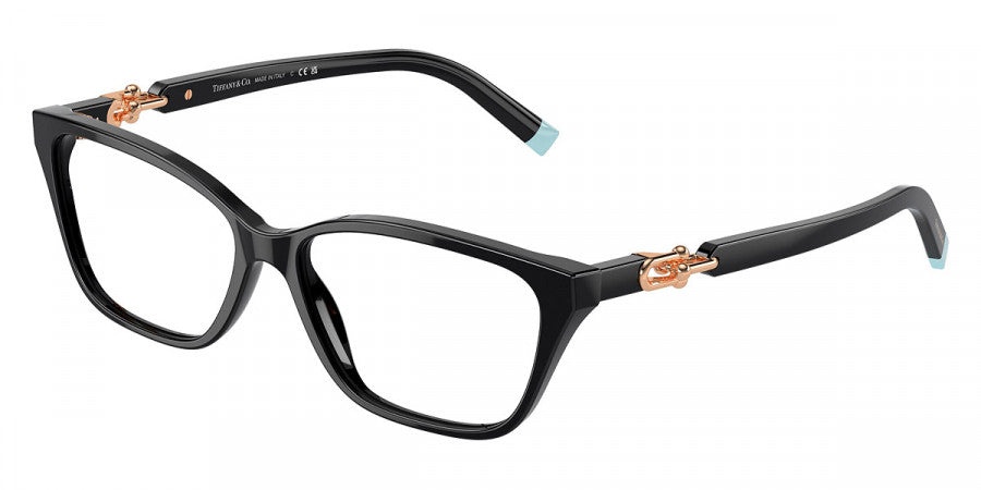 TIFFANY EYEGLASSES - TF2229 8420 55 - Black/Rose Gold
