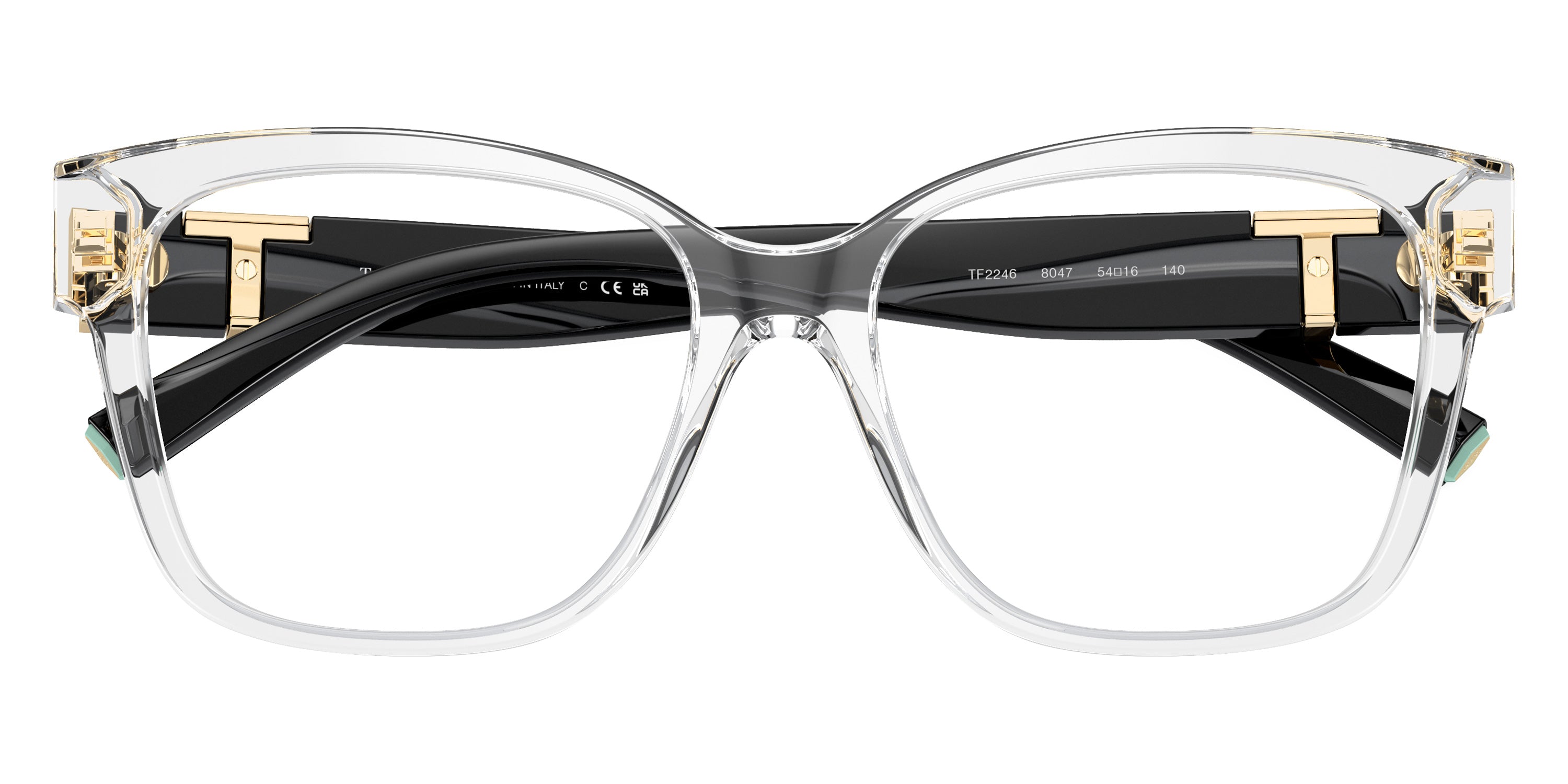 TIFFANY EYEGLASSES - TF2246 8047 52 - Crystal/Black
