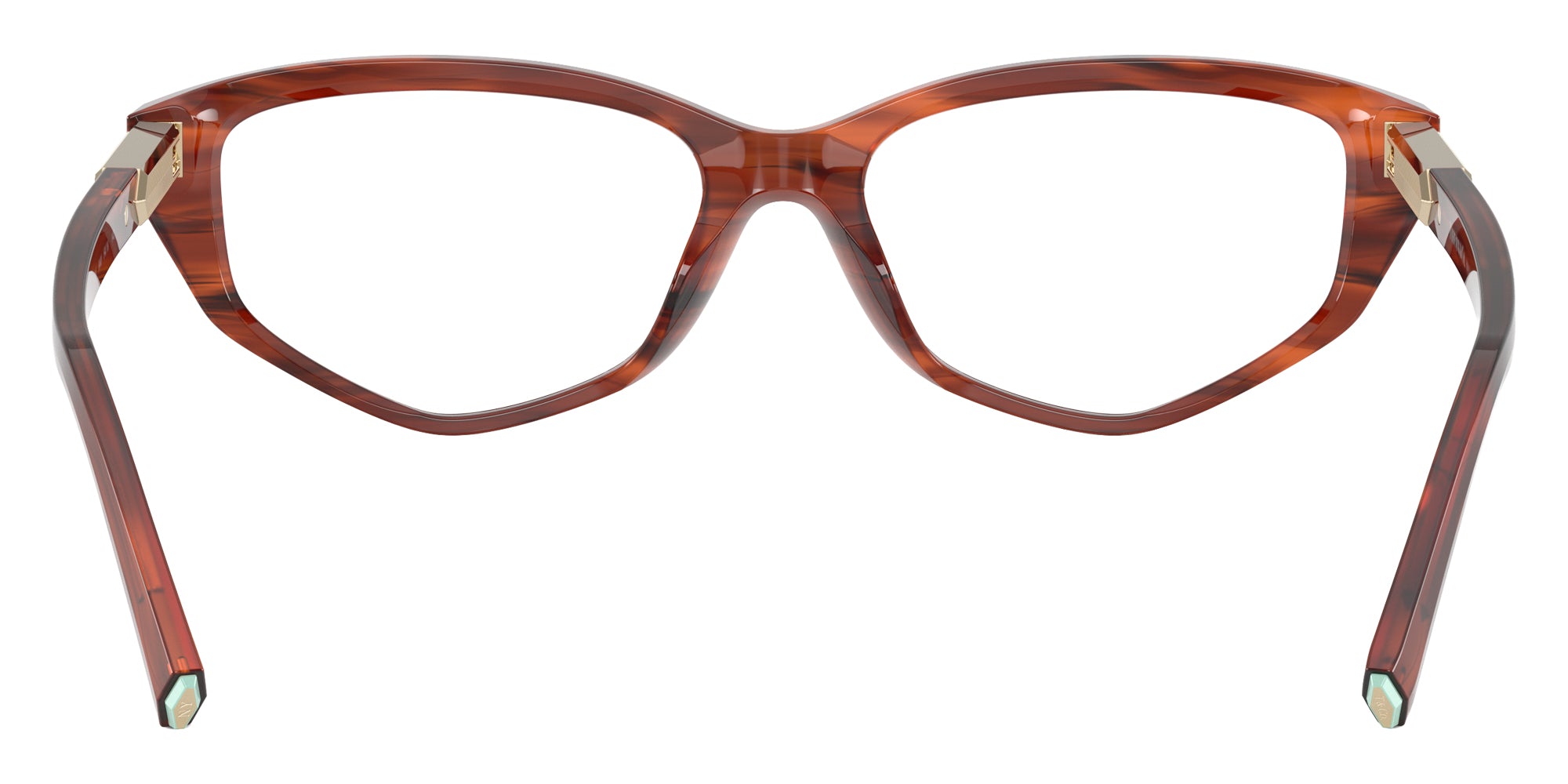TIFFANY EYEGLASSES - TF2276 8440 52 - Ruby Striped Havana