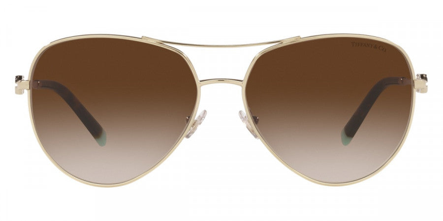 TIFFANY SUNGLASSES - TF3083B 60213B 59 - Pale Gold