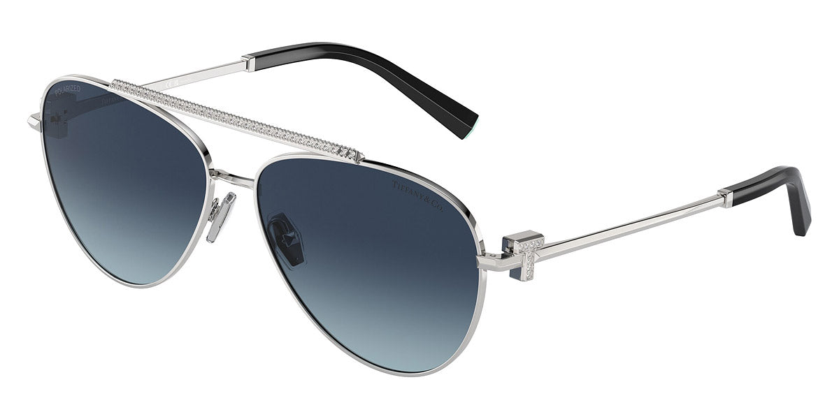 TIFFANY SUNGLASSES - TF3101B 60014U 59 - Silver